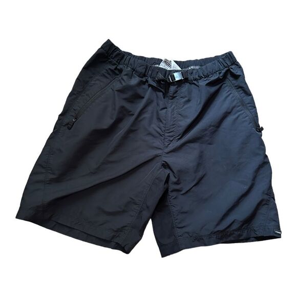 Columbia | Men’s 9in Black Titanium Outdoor Hiking Zippered Mesh Pockets | L - Picture 1 of 6